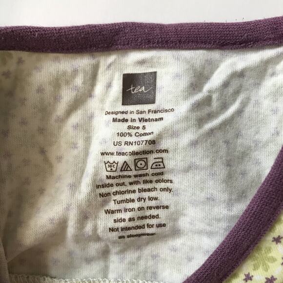 Tea Collection 100% Cotton Dress 5Y - Picture 4 of 4